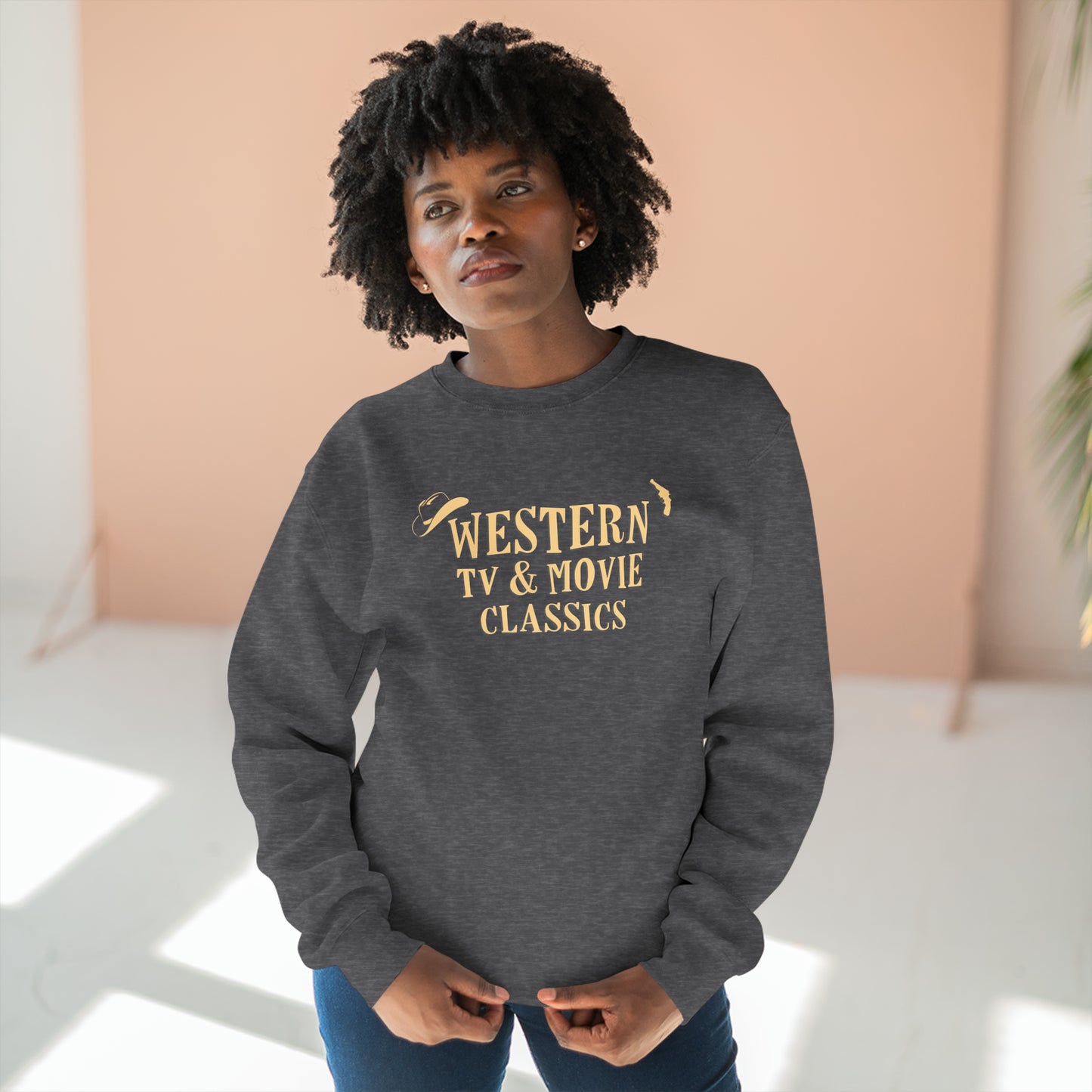 Western TV & Movie Classics - Unisex Premium Crewneck Sweatshirt