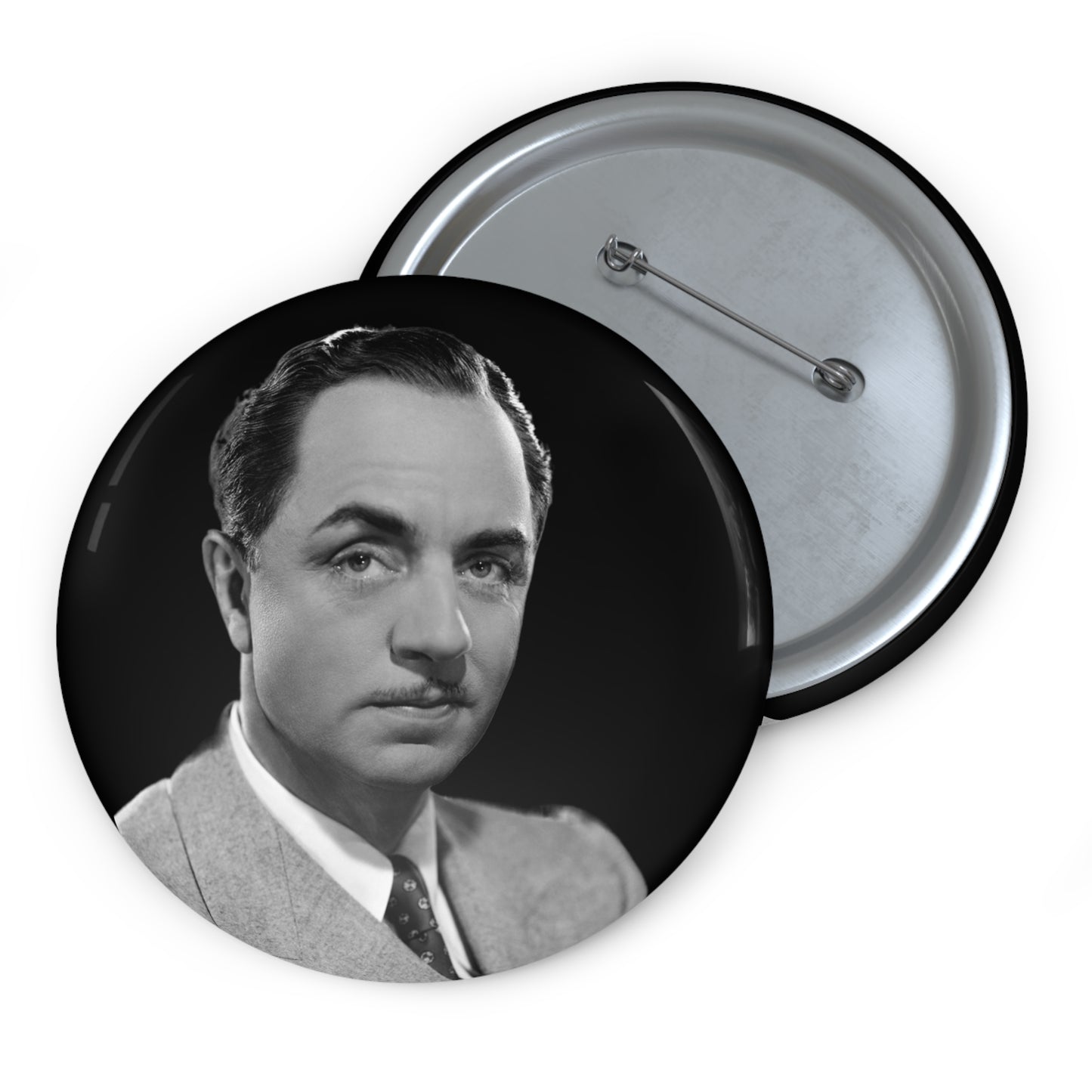 William Powell Classic TV & Film Pin Buttons