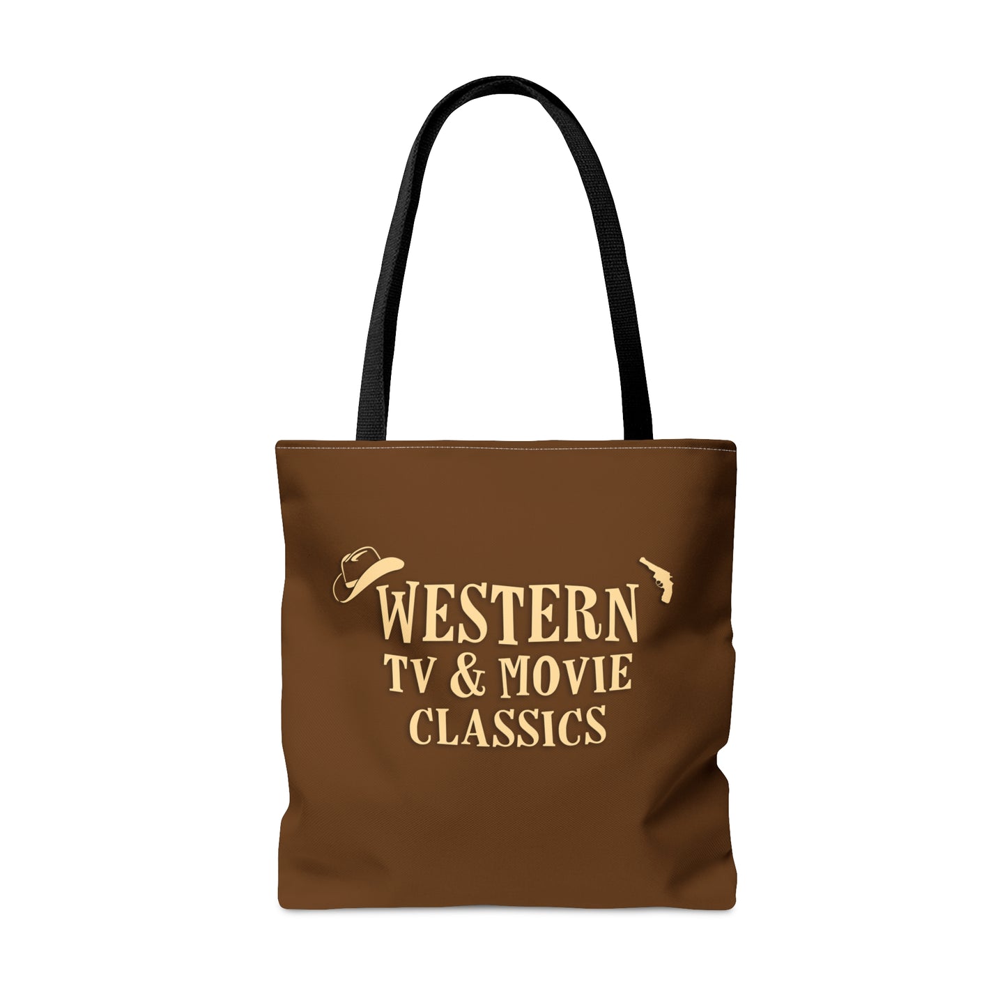 Western TV & Movie Classics Brown Tote Bag (AOP)