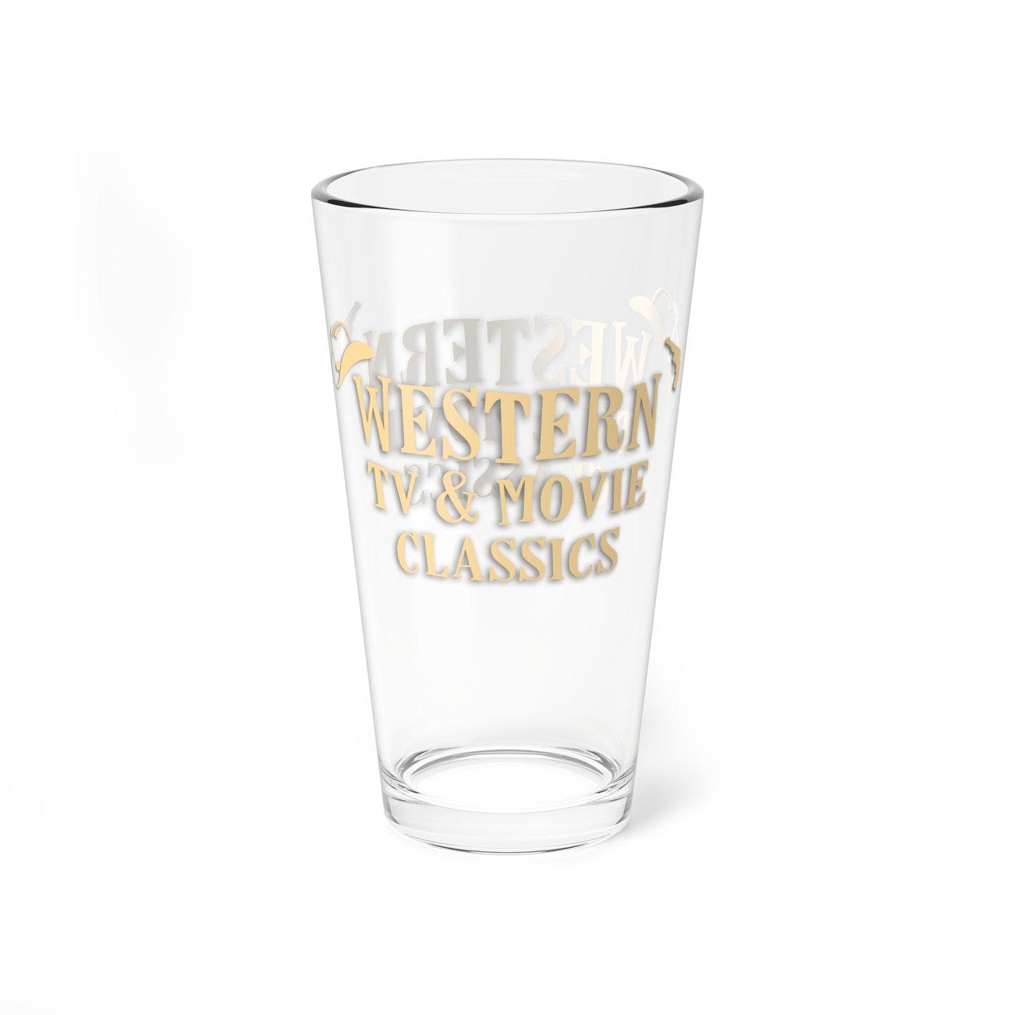 Western TV & Movie Classics - Drinking Glass, 16oz