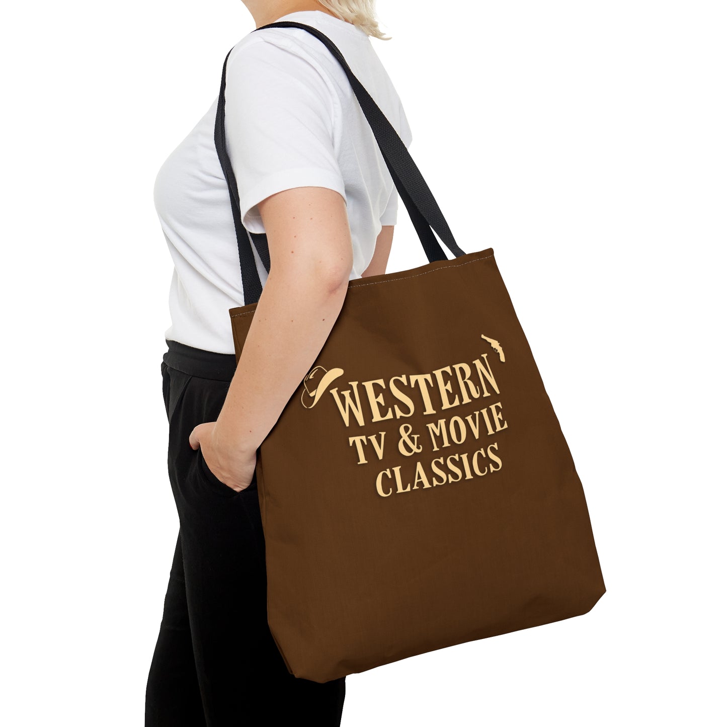Western TV & Movie Classics Brown Tote Bag (AOP)
