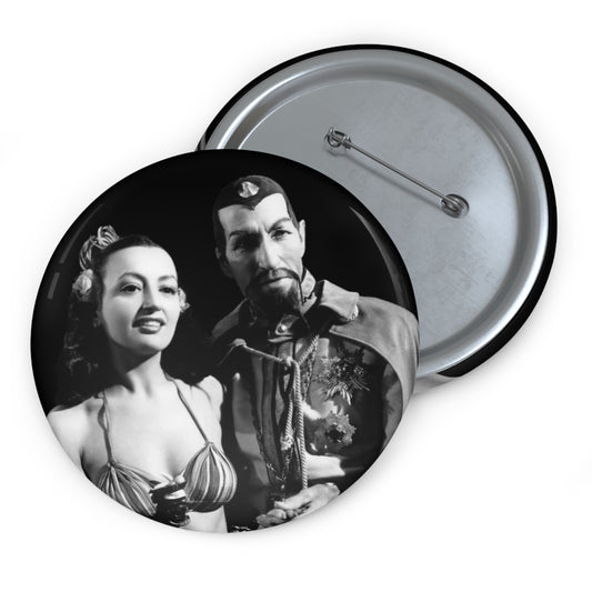 Ming the Merciless Classic TV & Film Pin Buttons
