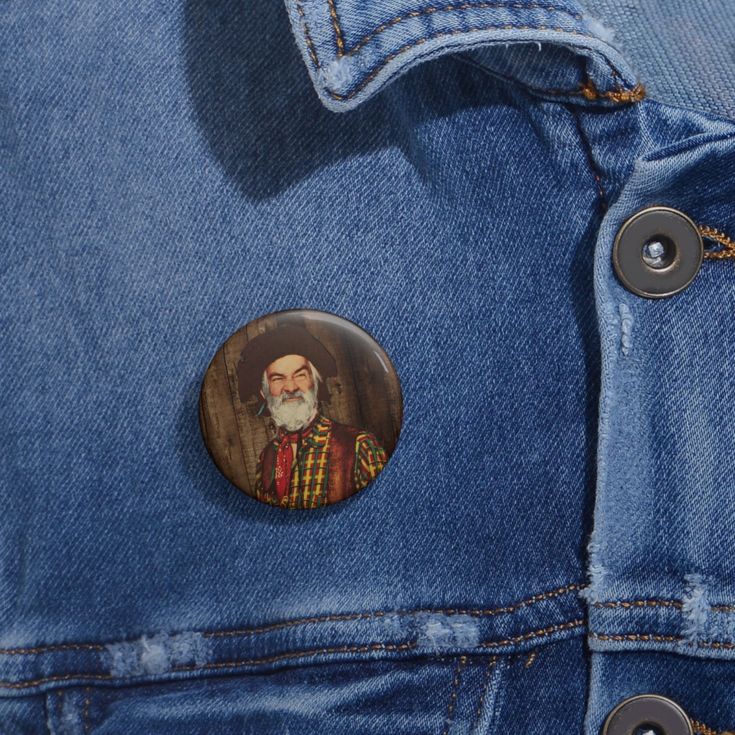 Gabby Hayes Western TV & Movie Classics Pin Buttons