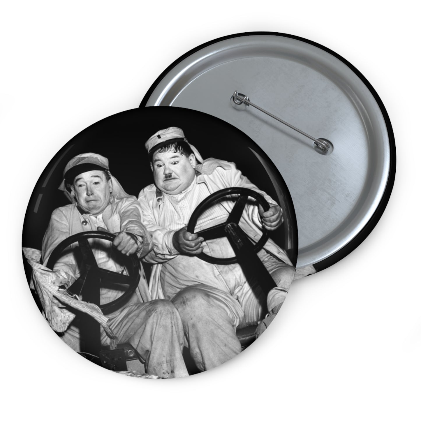 Laurel & Hardy in The Flying Deuces - Classic TV & Film Buttons