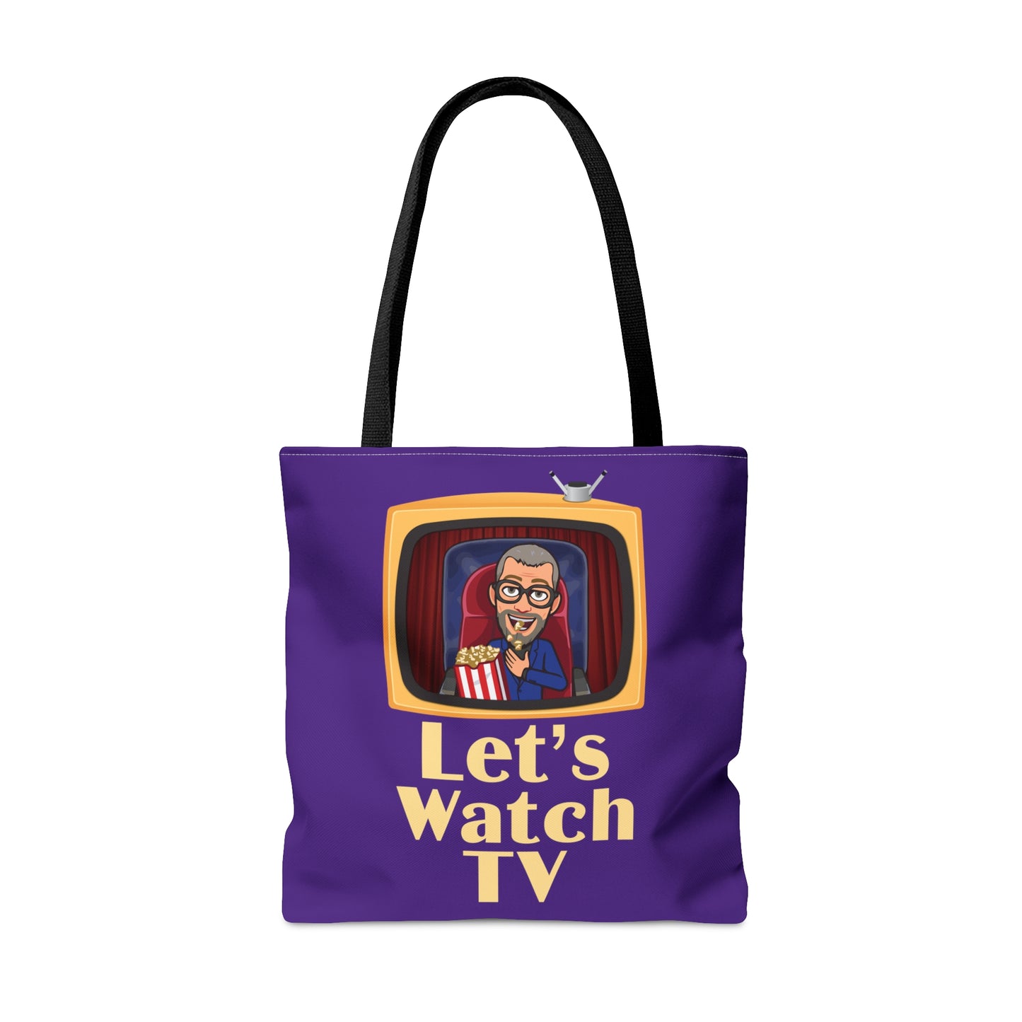 Jay Watch - Let's Watch TV - Tote Bag (AOP)