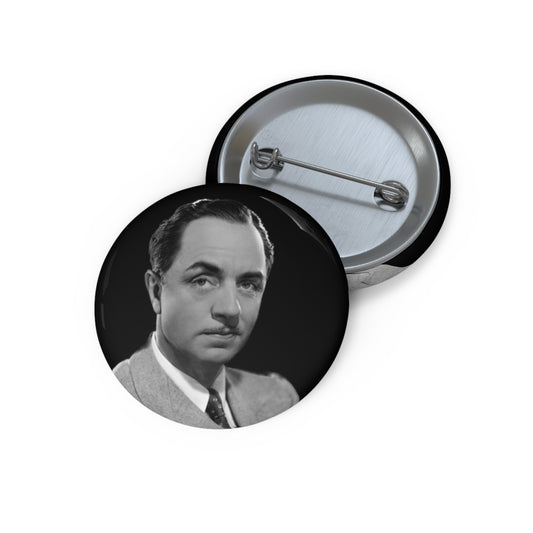 William Powell Classic TV & Film Pin Buttons
