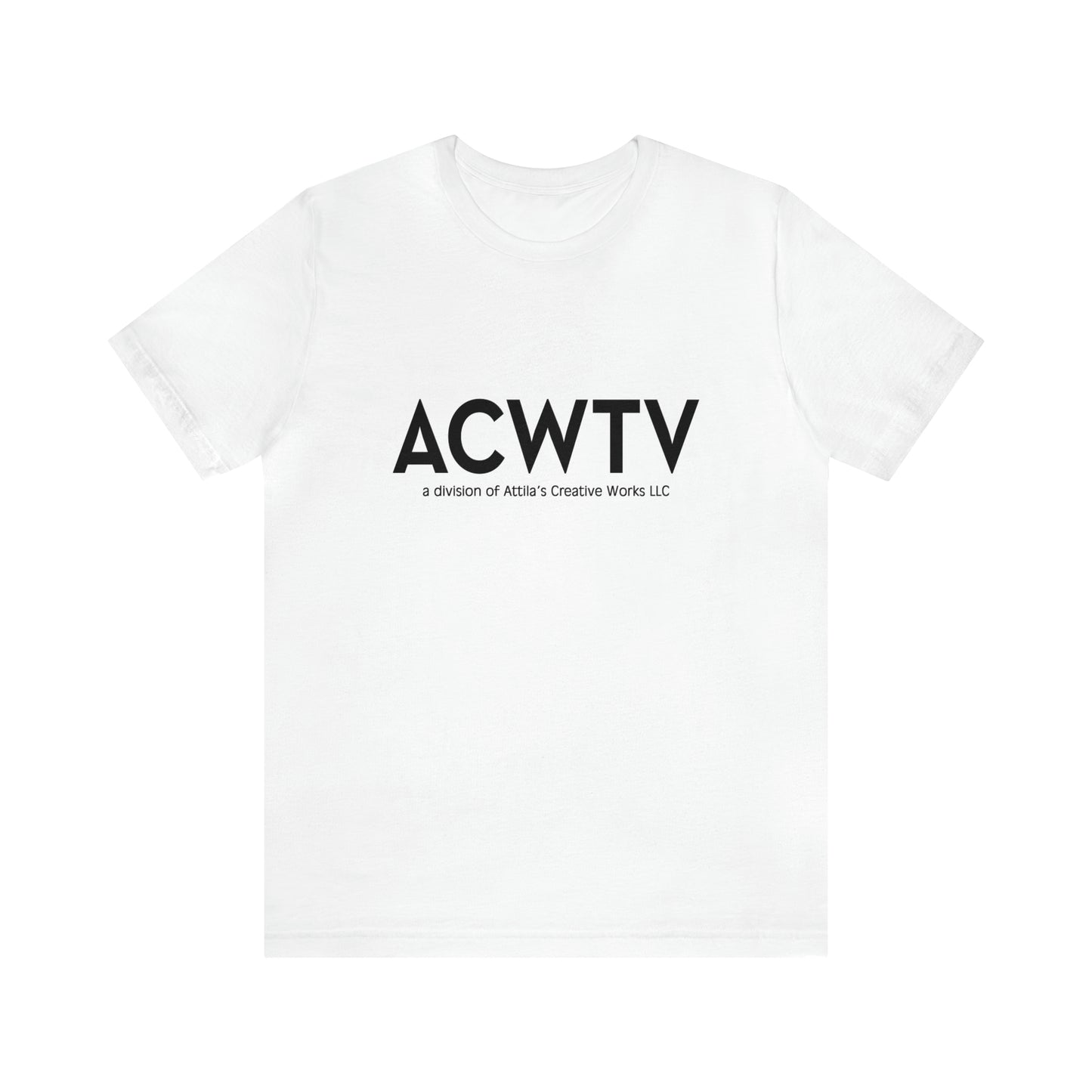 ACWTV logo - Unisex Jersey Short Sleeve Tee