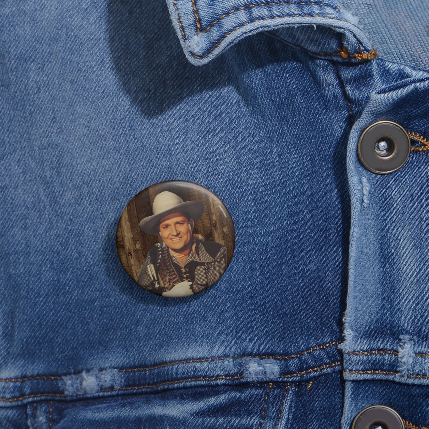 Gene Autry Western TV & Movie Classics Pin Buttons