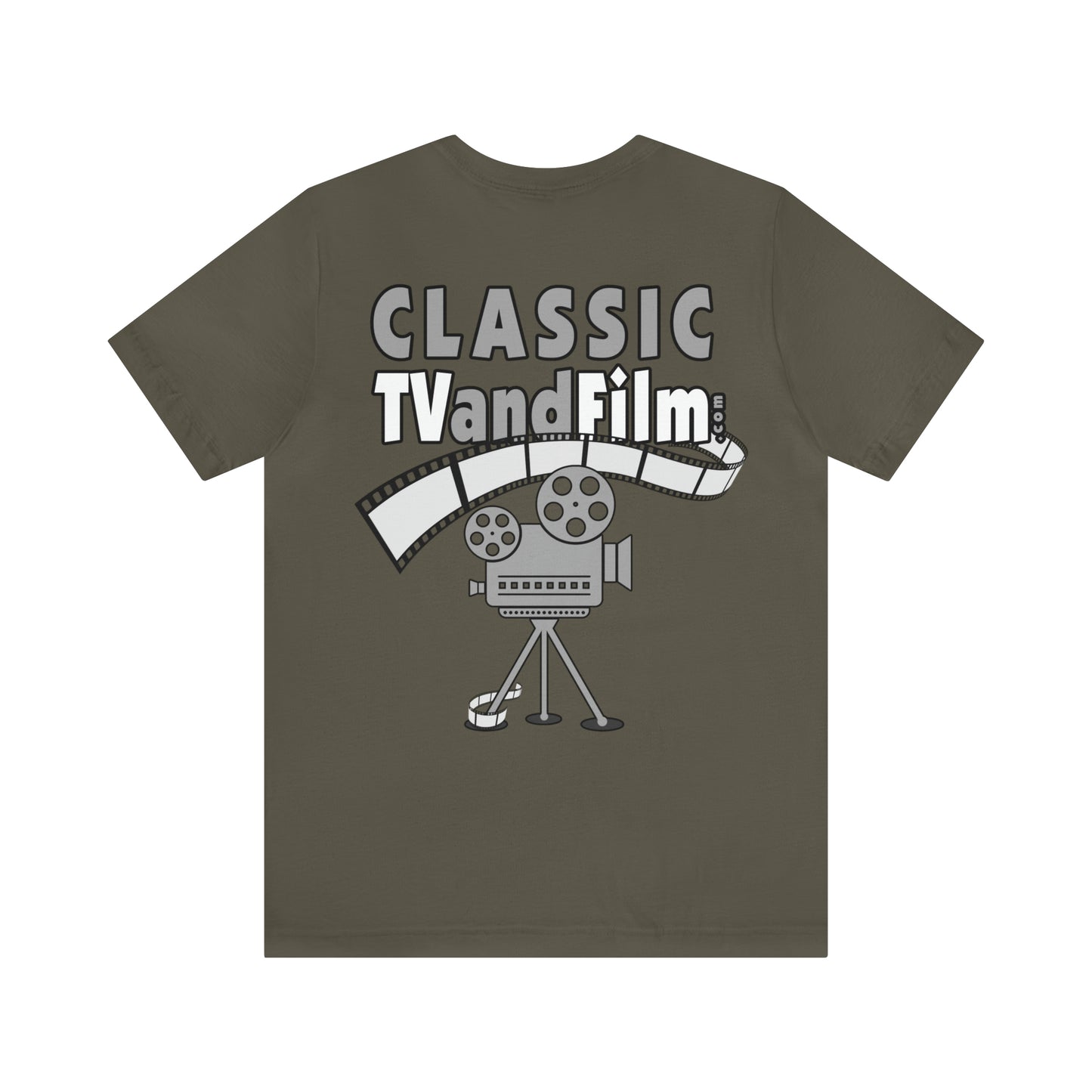 Classic TV & Film logo Unisex Jersey Short Sleeve Tee