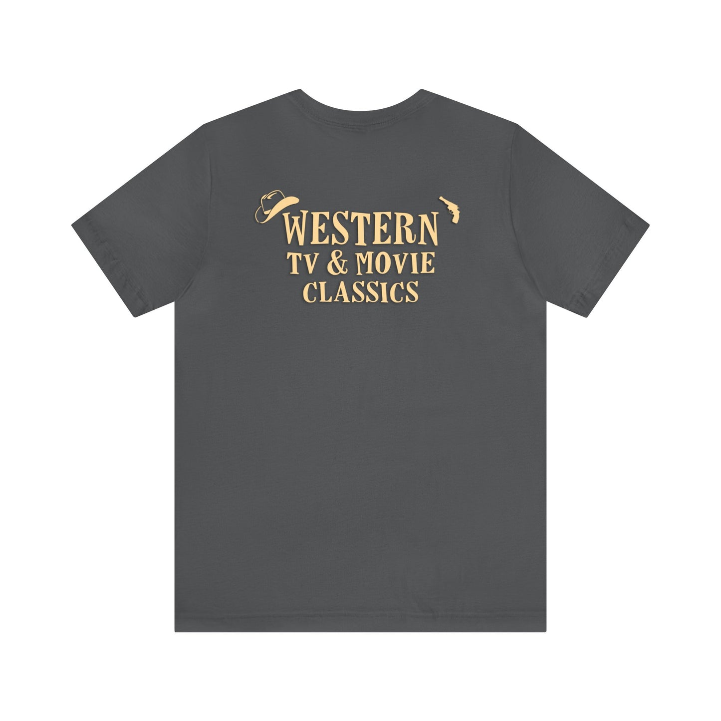 Western TV & Movie Classics Cowboy Hat Icon Unisex Jersey Short Sleeve Tee